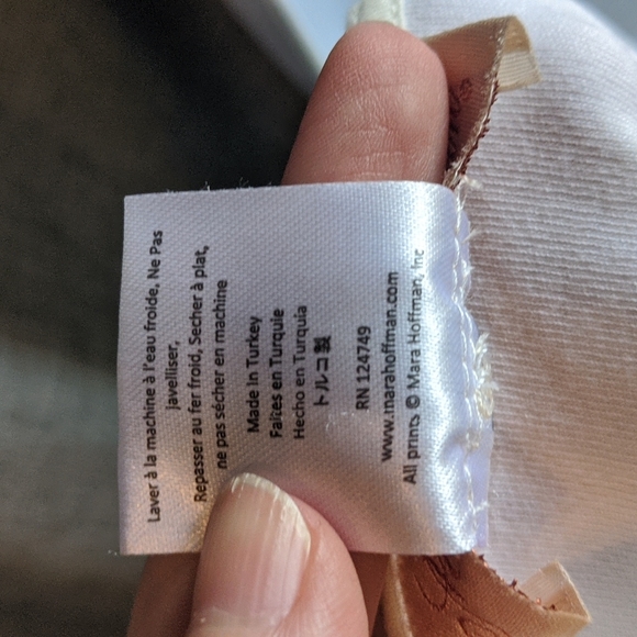 Mara Hoffman Ponte Shift Dress in Beams Yellow - Picture 9 of 9